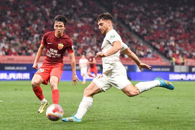 上海海港vs成都蓉城